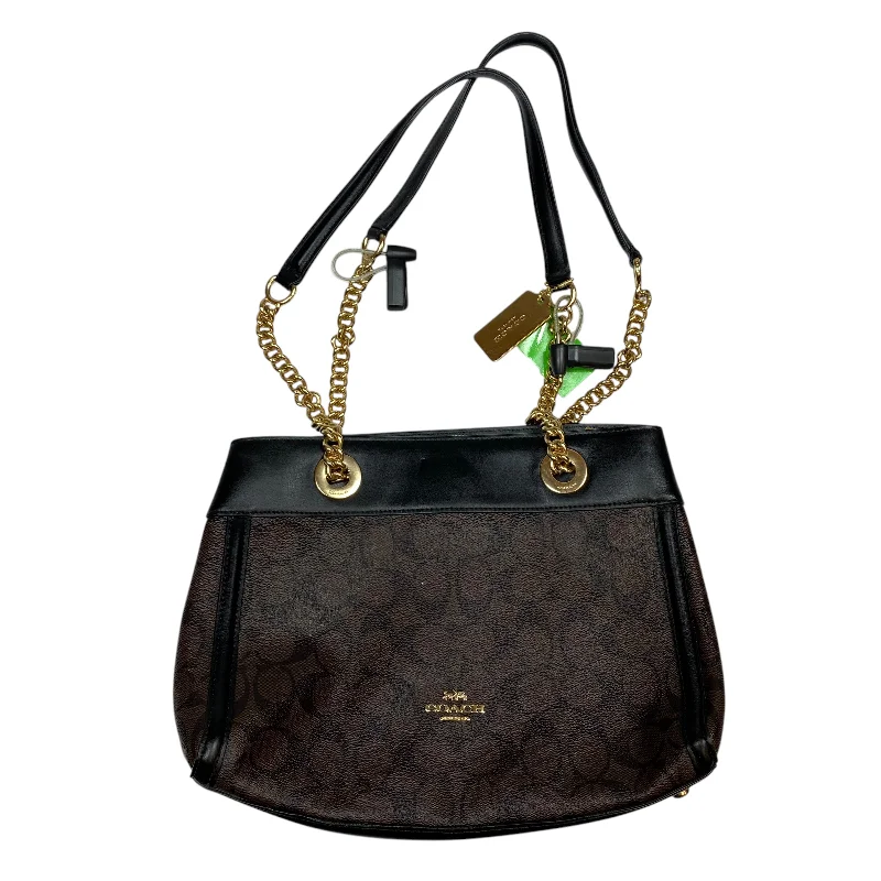 Coach Dempsey bags with a leather - wrapped drawstring for a luxurious feelHandbag Designer By Coach, Size: Medium