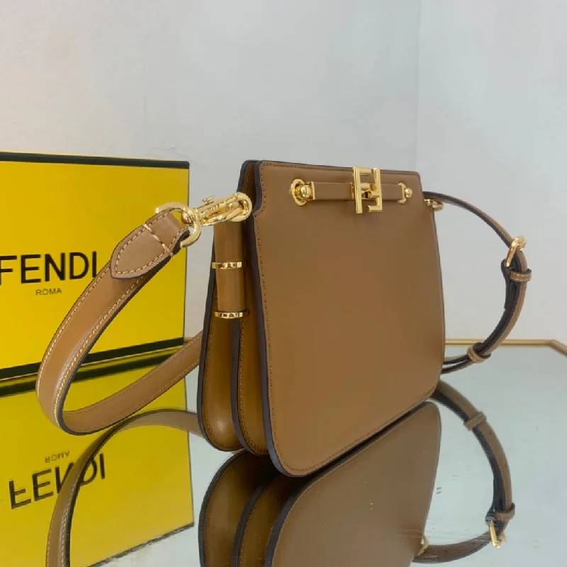 Fendi bags with a detachable makeup pouch inside for beauty - conscious usersWF -  Fendi Bag - 319