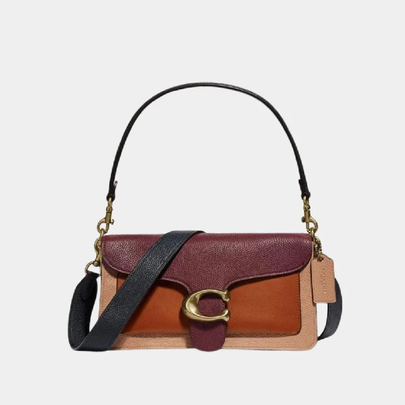 Coach Rogue bags with a detachable shoulder strap for versatile carryingCoach Tabby Shoulder Bag Mauve Vintage Multi