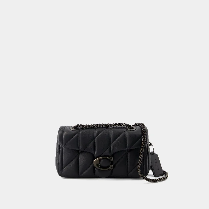 Coach tote bags with a double - handle and shoulder - strap option for easy useTabby 20 Shoulder Bag - Coach - Leather - Black