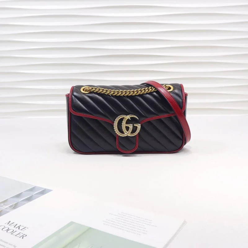 Women Gucci bags with a magnetic snap closure for easy accessBC - GUCCI BAG - 1041