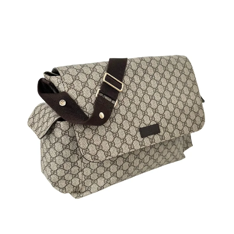 Gucci handbags for women with a metal - framed claspGucci GG Supreme Diaper Bag