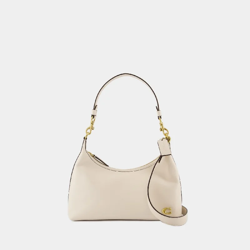 Coach bags with a detachable mirror inside for quick touch - upsJuliet Shoulder Bag - Coach - Leather - Beige