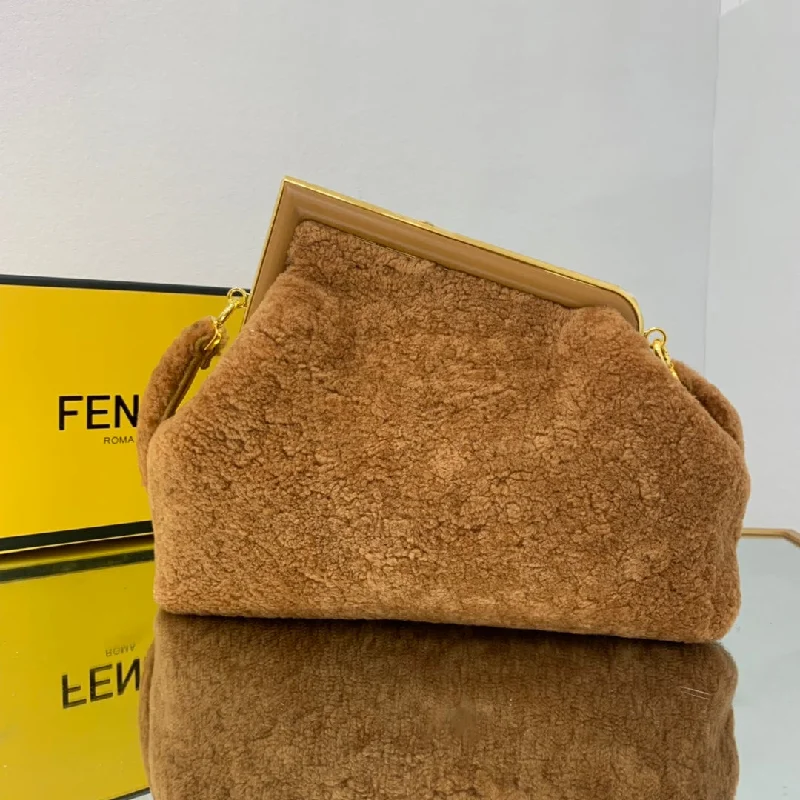 Fendi bags with a back - zip pocket for storing valuables securelyWF -  Fendi Bag - 324