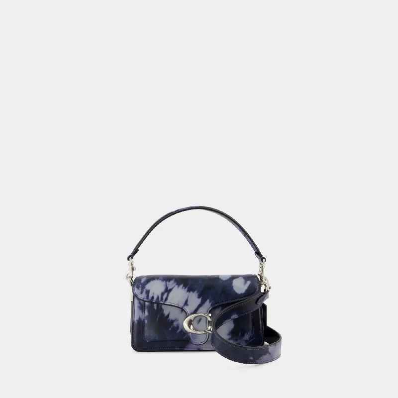 Coach tote bags with a double - handle and shoulder - strap option for easy useTabby 20 Shoulder Bag - Coach - Leather - Midnight Navy