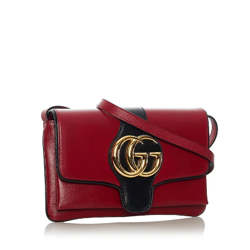 Ladies Gucci Dionysus bags with a chain - link shoulder strapGucci Arli Leather Crossbody Bag (28471)