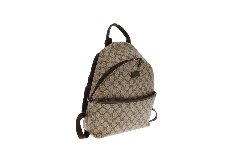 Women Gucci backpacks with a luxurious leather finishGucci GG Supreme Kids Backpack