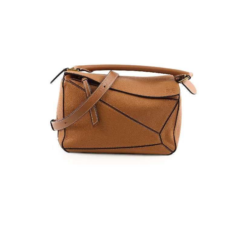 Loewe bags with modern and sleek designsLoewe Small Puzzle Light Caramel Crossbody Bag