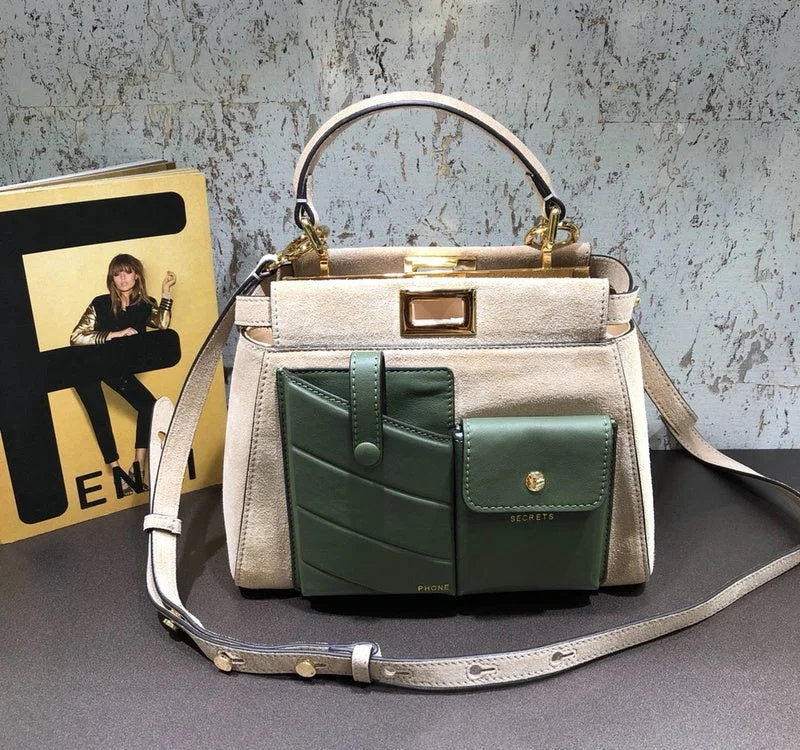 Fendi By The Way bags with a contrast - colored interior for visual interestBC - FENDI BAGS - 1082