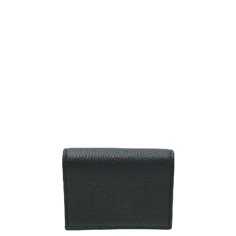 Gucci handbags for women with a back - zip pocketGucci Black Animalier "Blind for Love" Card Case