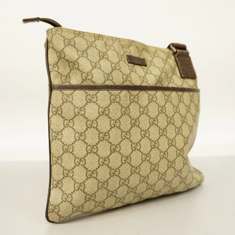 Women Gucci Sylvie bags with a monogram - embossed leatherGucci  ショルダーバッグ Shoulder Bag 141626 Women's GG Supreme,Leather