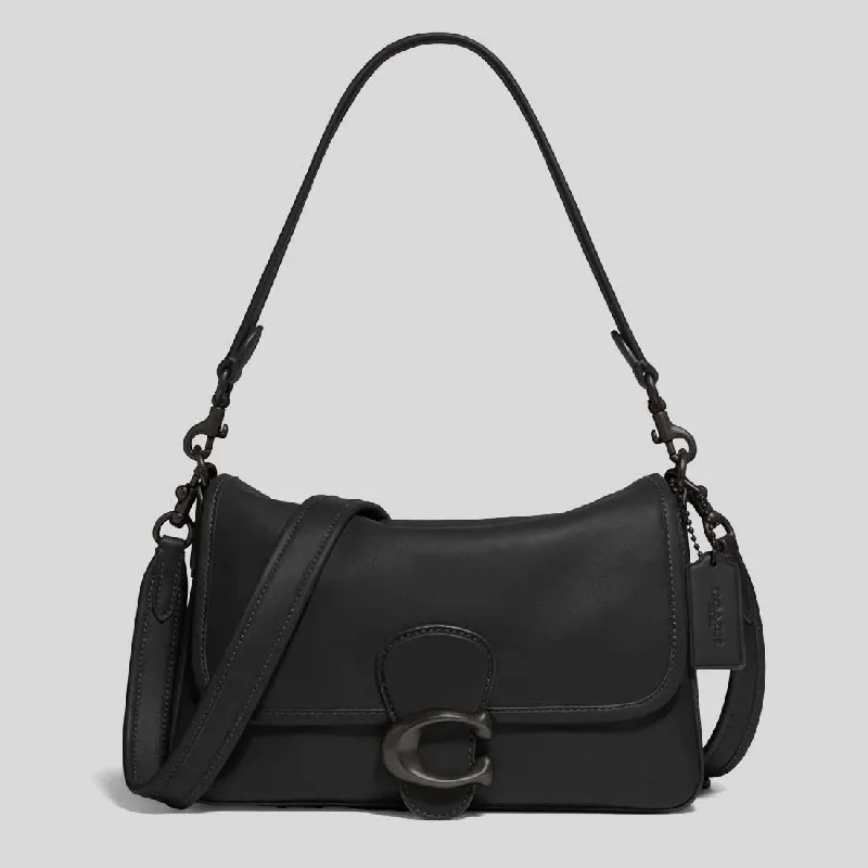 Coach backpacks with a sleek, modern design for a stylish lookCOACH Soft Tabby Shoulder Bag Black C4823