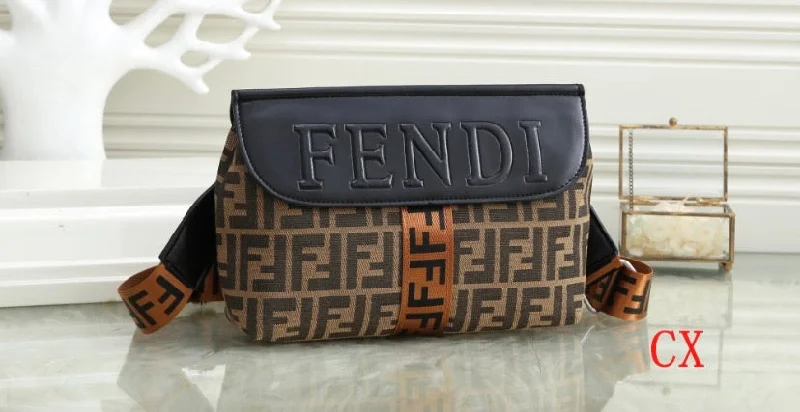 Fendi bags with a touch - screen - friendly pocket for using devices without taking them outFendi ladies Handbag