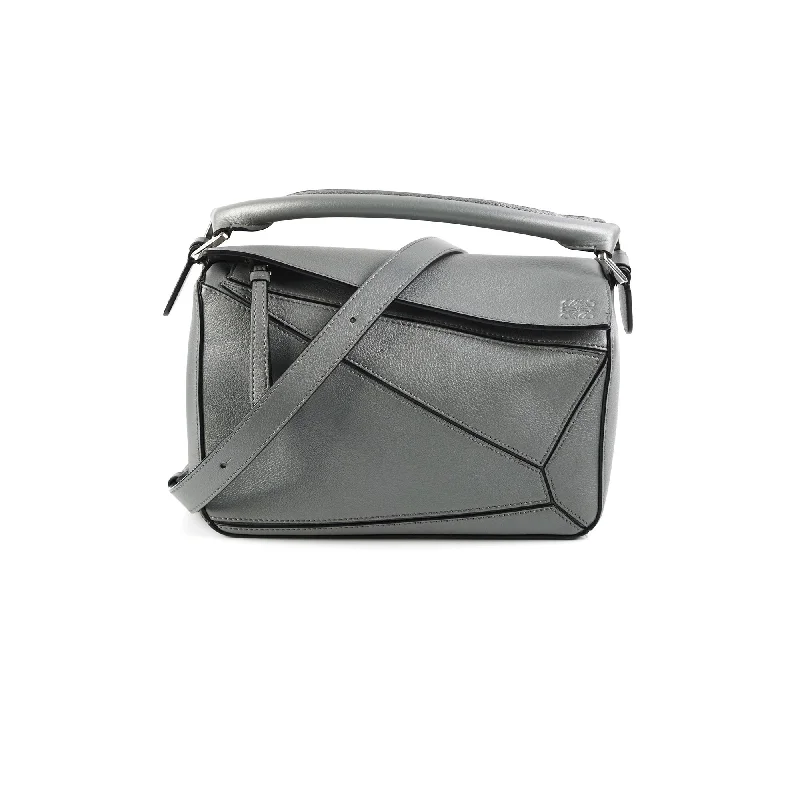 Loewe bags that suit every occasionLoewe Puzzle Small Grey