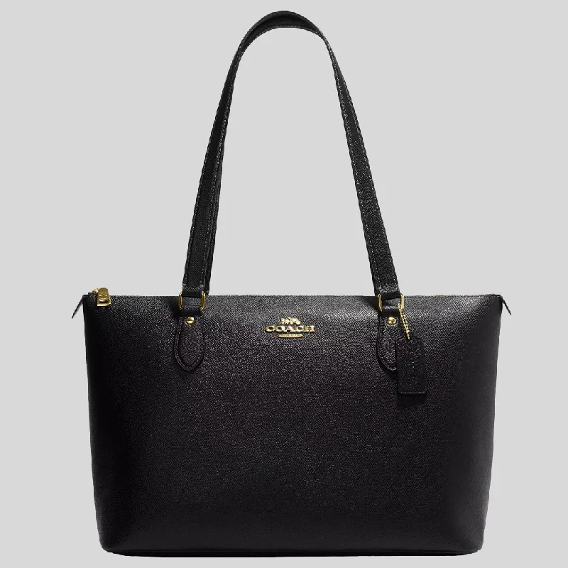 Coach handbags with a beaded trim for a glamorous and elegant lookCOACH Gallery Tote Black CH505