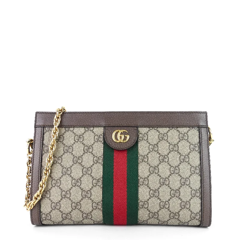 Medium - sized Women Gucci handbags for everyday useOphidia Small GG Supreme Canvas Bag