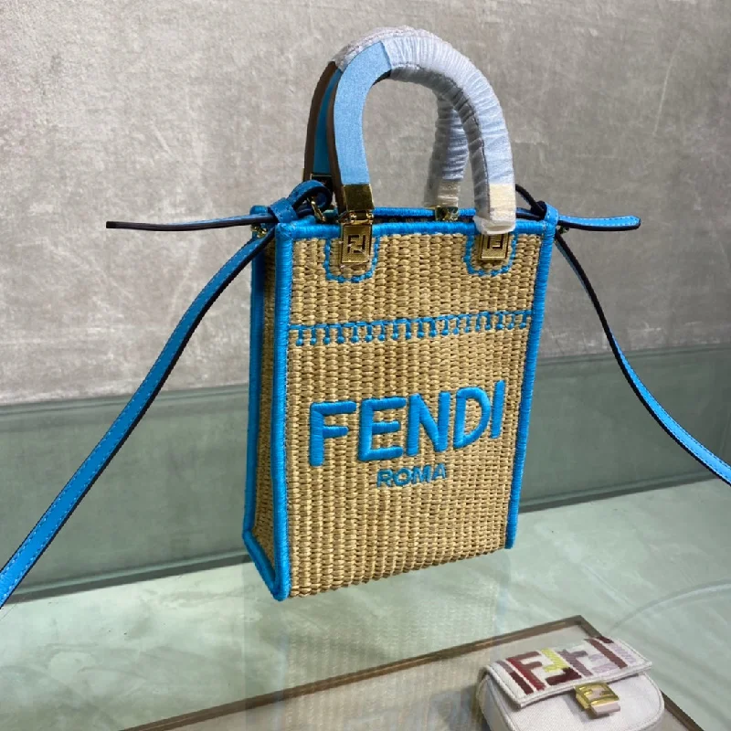 Fendi tote bags with a solar - powered charging panel for eco - friendly chargingWF -  Fendi Bag - 377