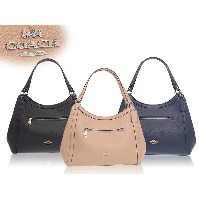 Coach Rogue bags featuring the signature C - hardware for a branded lookCOACH C6231 leather Christie Shoulder Bag