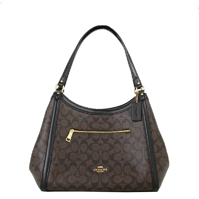 Ladies Coach Tabby bags with a textured leather surface for a more tactile lookCoach Signature Kristy Shoulder Bag c6232