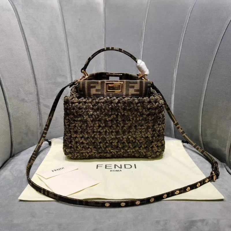 Fendi crossbody bags with a printed floral pattern for a feminine and romantic touchBC - FENDI BAGS - 1033