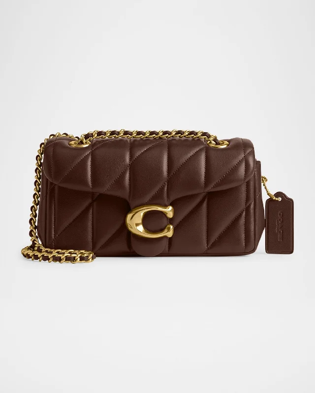 Coach Borough bags with a structured silhouette and a magnetic - snap closureTabby Quilted Leather Shoulder Bag