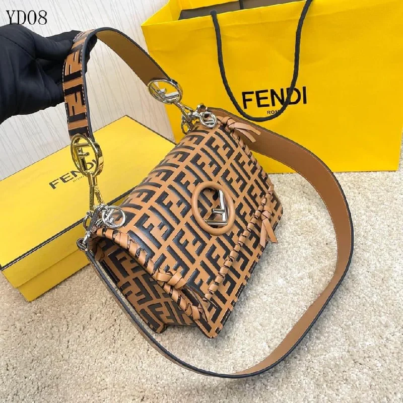 Fendi bags with a built - in USB charging port for keeping devices powered on the goFendi Kan I F Bag