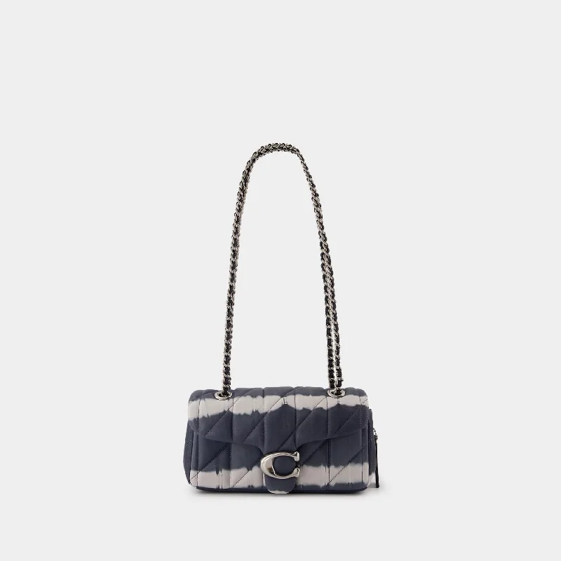 Coach tote bags with a printed Coach logo for brand visibilityTabby 20 Shoulder Bag - Coach - Leather - Midnight Navy