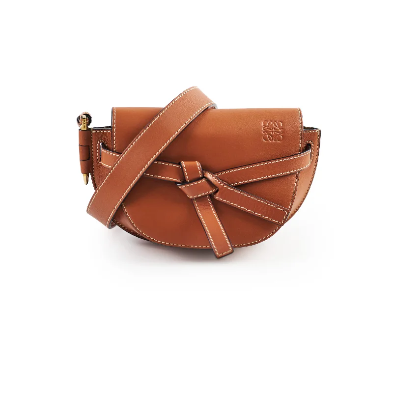 Loewe bags with timeless designLoewe Mini Gate Belt Bag Camel