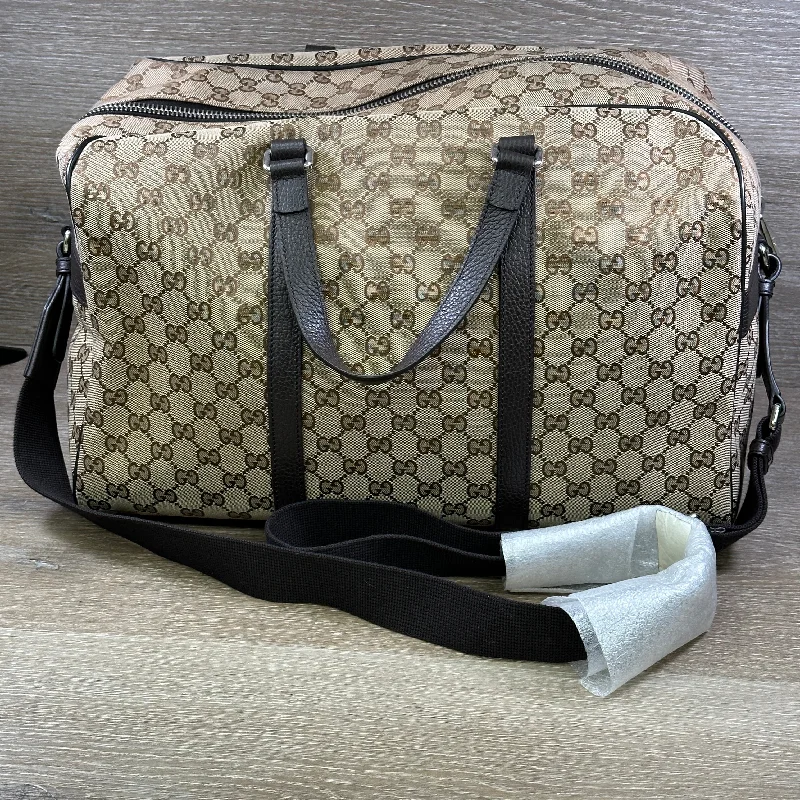 Ladies Gucci Dionysus bags in a pastel colorGucci GG Supreme Canvas Boston Duffle