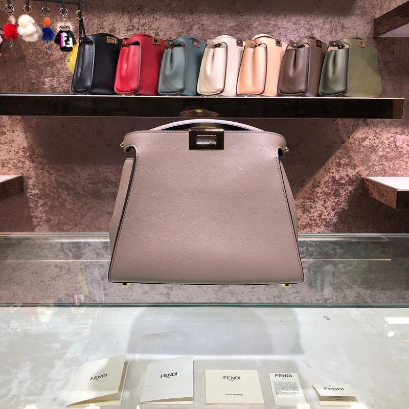 Fendi bags with a detachable makeup pouch inside for beauty - conscious usersBC - FENDI BAGS - 1060