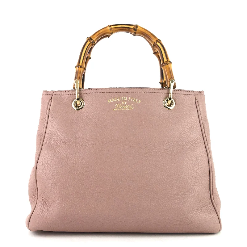 Ladies Gucci Dionysus bags with a chain - link shoulder strapBamboo Shopper Small Calfskin Tote Bag