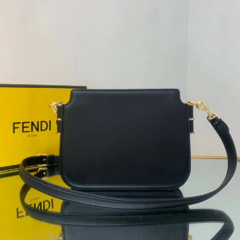 Fendi handbags with a metallic - finish FF logo for a bold and glamorous lookWF -  Fendi Bag - 316