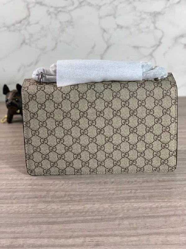 Ladies Gucci Dionysus bags with a detachable shoulder strapGucci Dionysus small Shoulder Bag