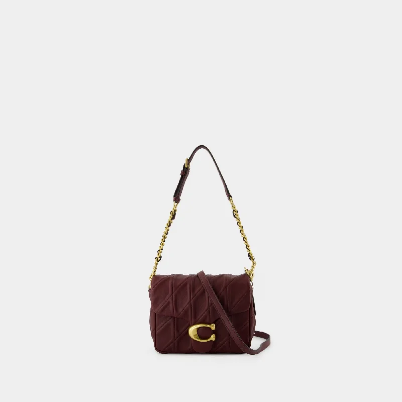 Coach bags with a detachable mirror inside for quick touch - upsTabby Shoulder Bag - Coach - Leather - Red