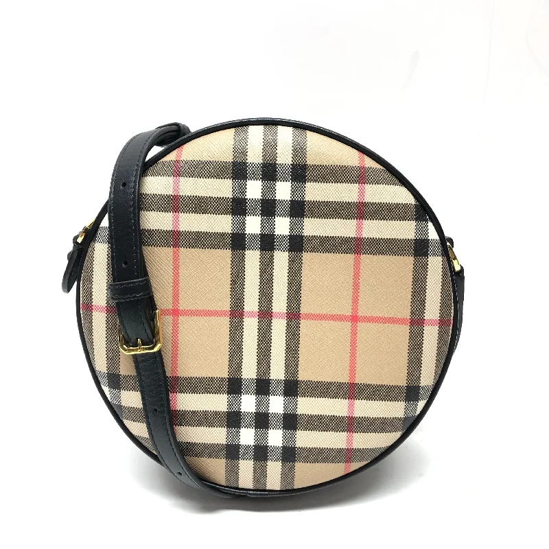 Burberry Bags with Signature Check Pattern in New ShadesCrossbody Luxury Designer By Burberry, Size: Small