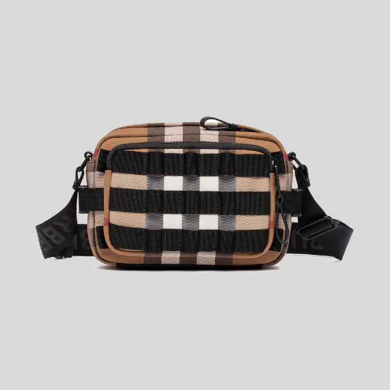 Burberry Bags with Reflective Elements for SafetyBURBERRY Unisex Paddy Dark Birch Brown Rockford Crossbody Bag 80644441