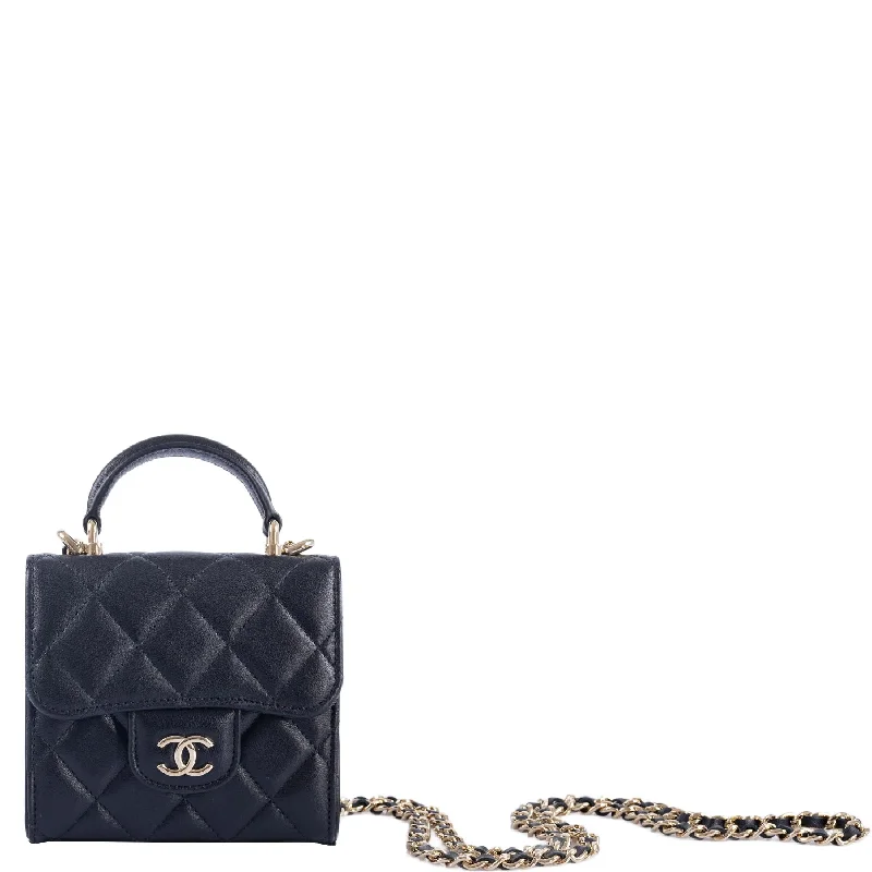 Chanel Chain Strap Handbag for Everyday UseCHANEL Foldable Jewelry Box with Chain