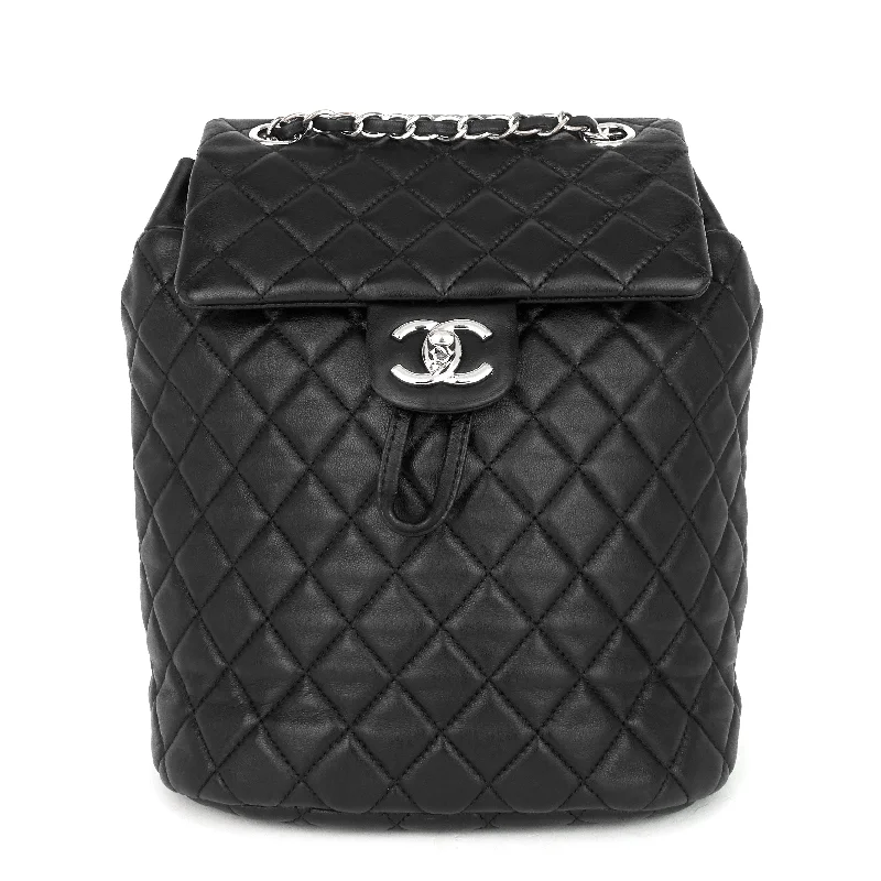 Chanel Small Crossbody Bag for TravelUrban Spirit Lambskin Leather Backpack