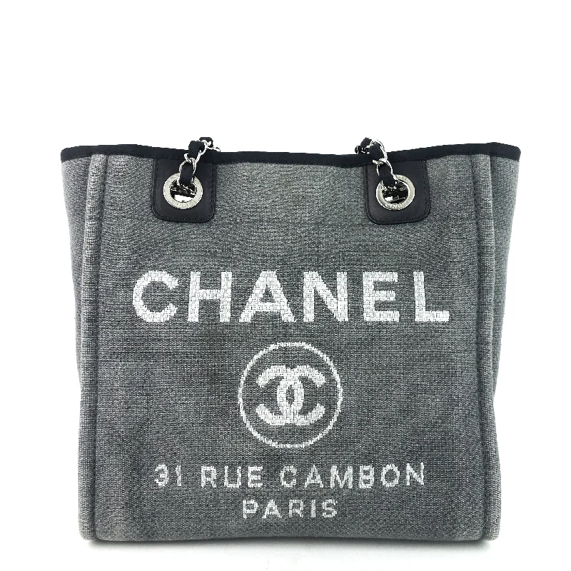 Chanel Classic Flap Bag for Evening PartyDeauville Canvas Tote Bag