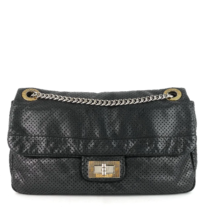 Chanel Designer Handbag with Unique DesignPerforated Reissue Lambskin Flap Bag