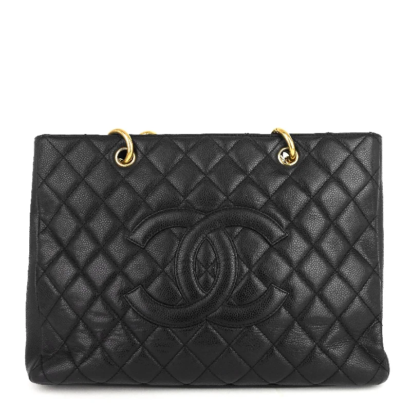 Chanel Luxury Handbag for High - End EventsGST Grand Shopping Tote Caviar Bag