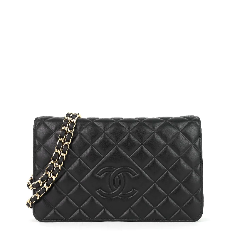 Chanel Designer Handbag with Unique DesignCC Timeless Lambskin Wallet on Chain WOC