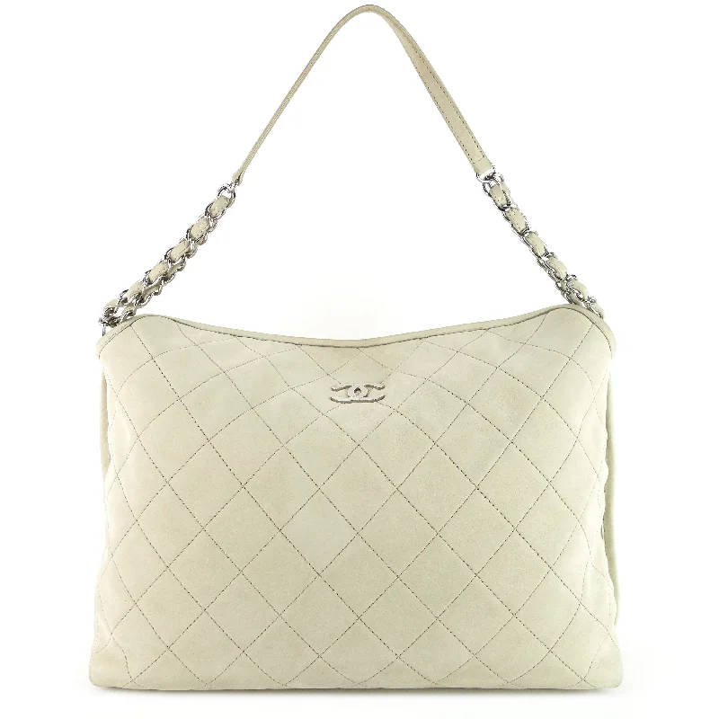 Chanel Limited Edition Handbag for CollectorsFrench Riviera Quilted Suede Hobo Bag