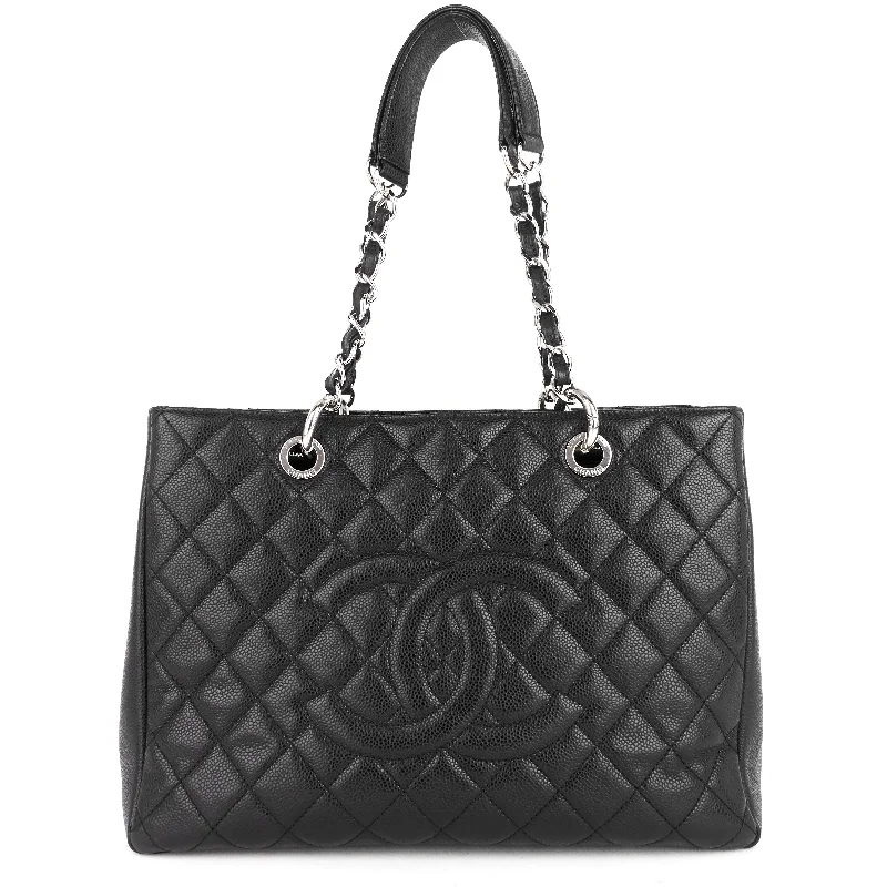 Chanel All - Match Handbag for Versatile StylingGrand Shopping Tote GST Caviar Tote Bag