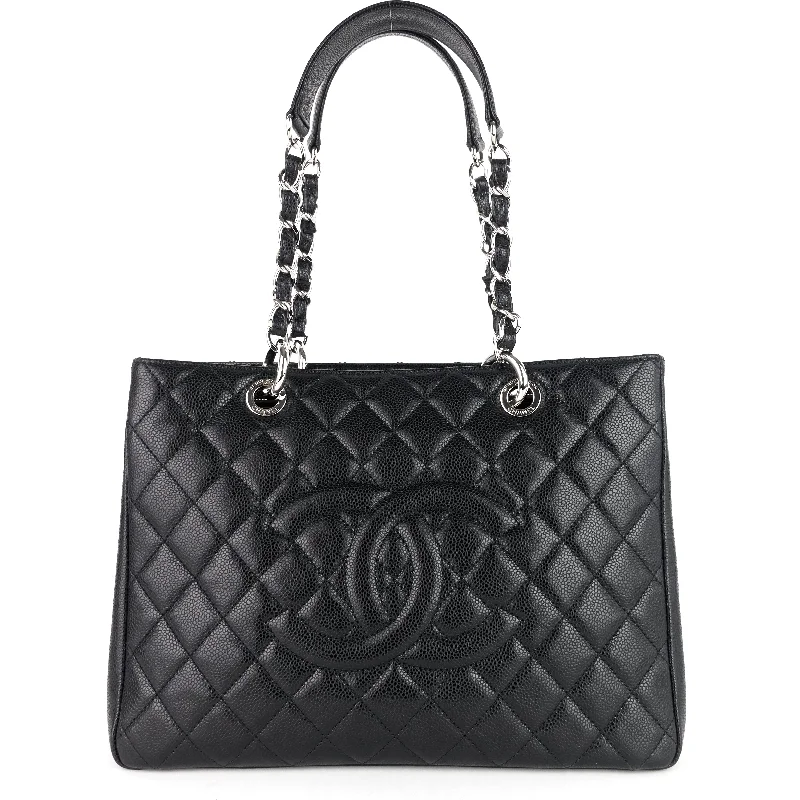 Chanel New Arrival Handbag with Gold HardwareGrand Shopping Tote GST Caviar Bag