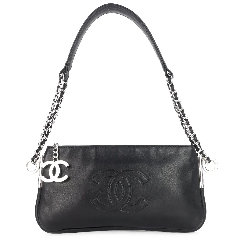 Chanel Chain Strap Handbag for Everyday UseUltimate Soft Lambskin Leather Pochette Bag