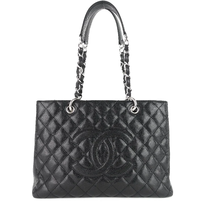 Chanel Limited Edition Handbag for CollectorsGrand Shopping Tote GST Caviar Leather Bag