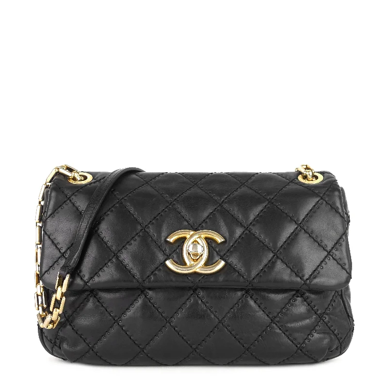 Chanel Limited Edition Handbag for CollectorsRetro Chain Medium Calfskin Leather Flap Bag