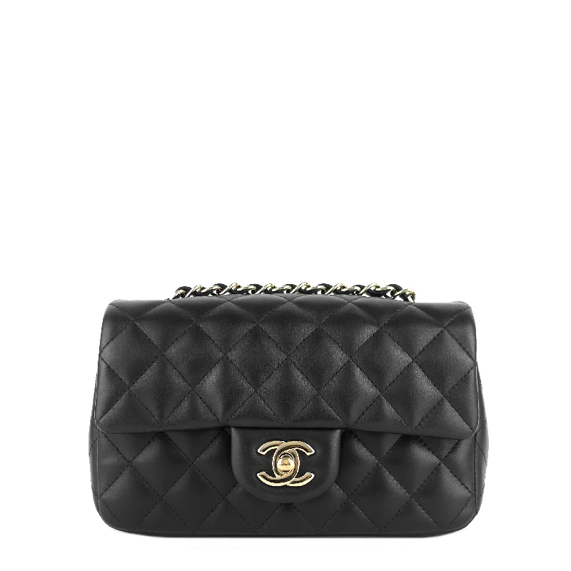 Chanel Classic Flap Bag for Evening PartyClassic Mini Lambskin Leather Single Flap Bag