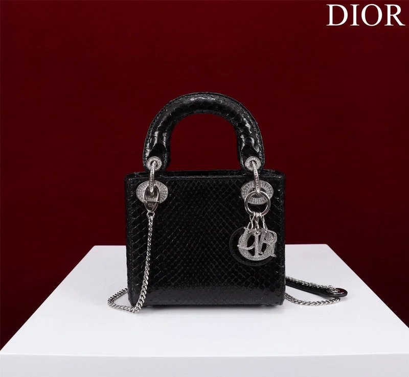 Christian Dior handbags with a snap - button closure and a decorative buckleBC - Dior Bags - 104